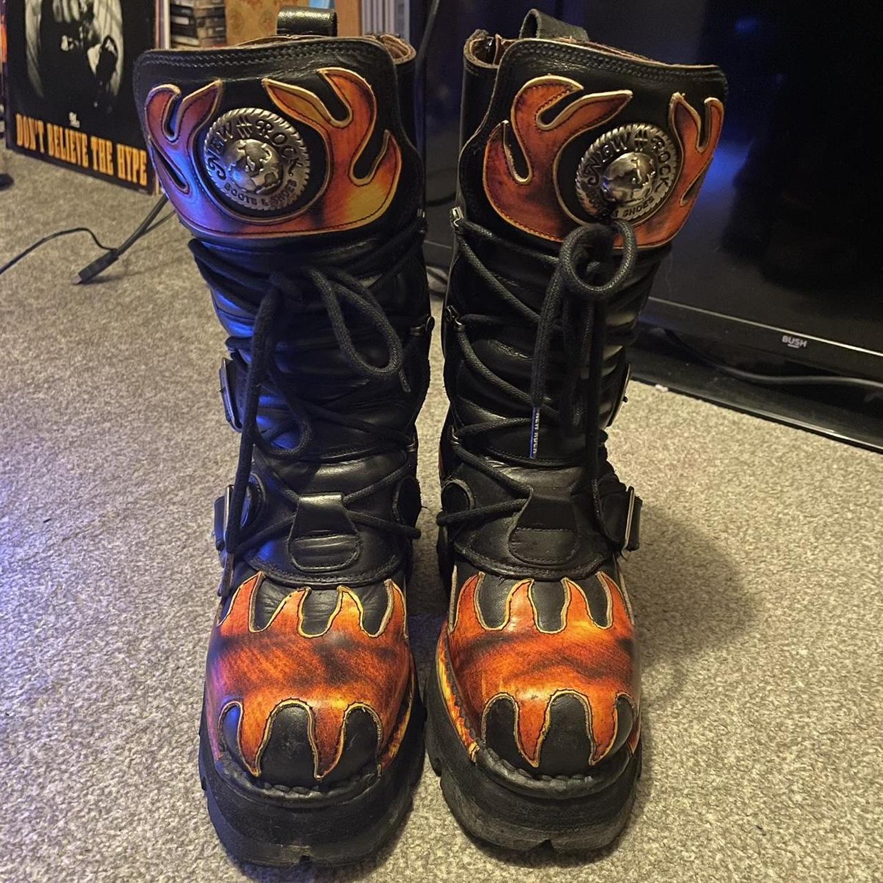 New rock fire boots best sale