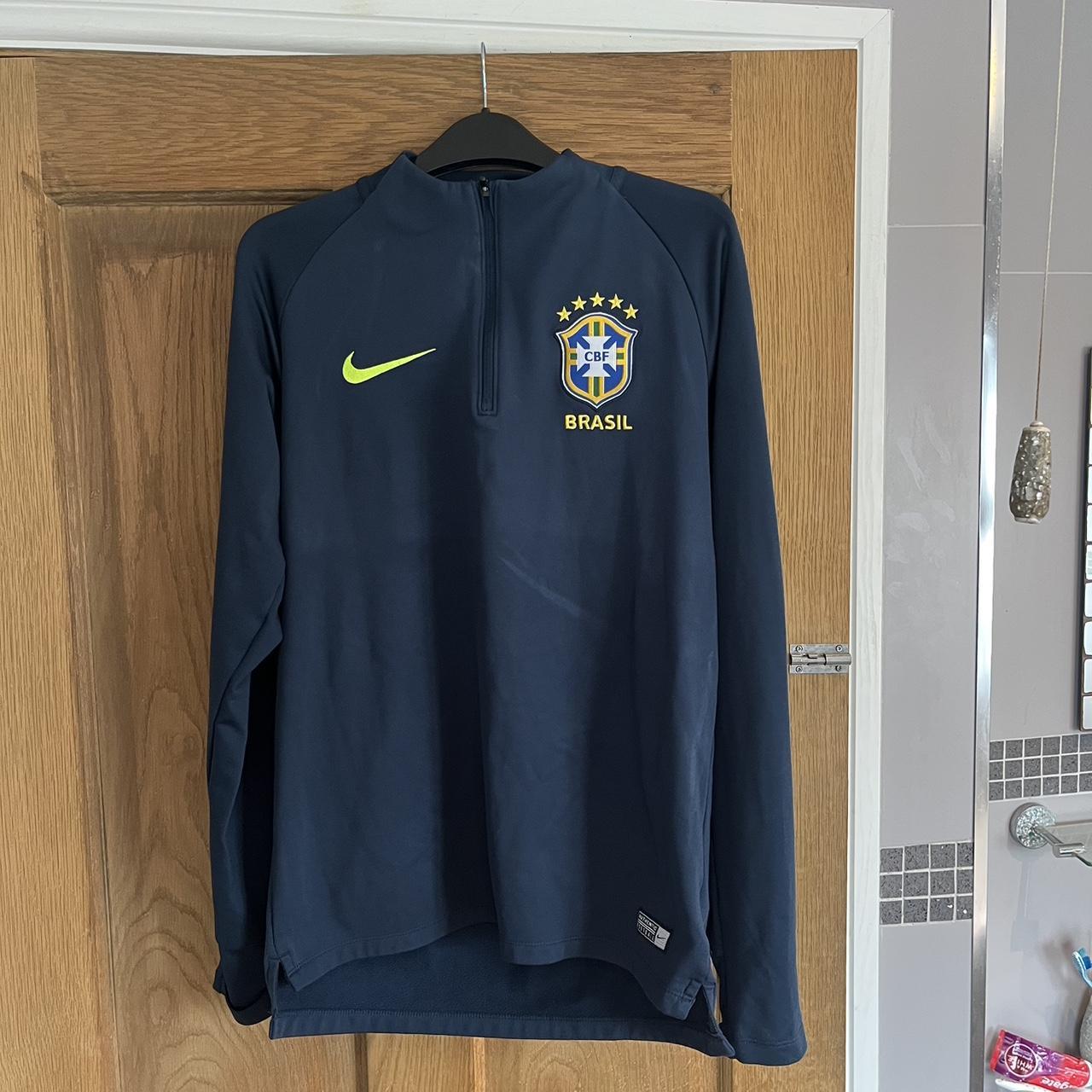 Brazil training top 2018/19 Size S Worn a couple of... - Depop