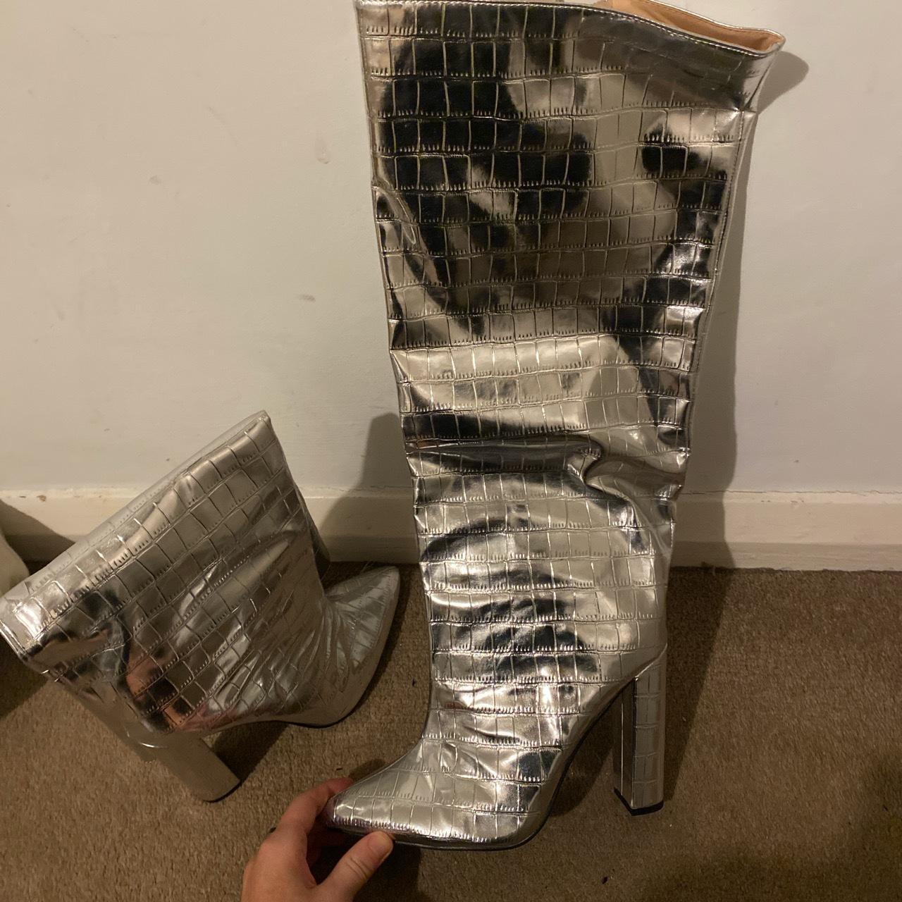 silver boots uk