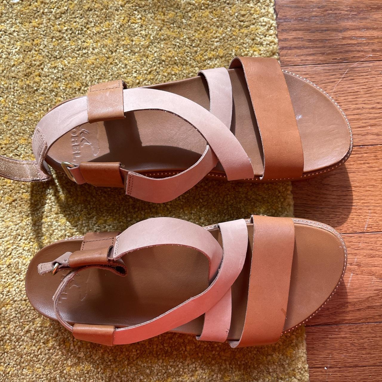 Sorel Women's Tan and Brown Sandals (3)