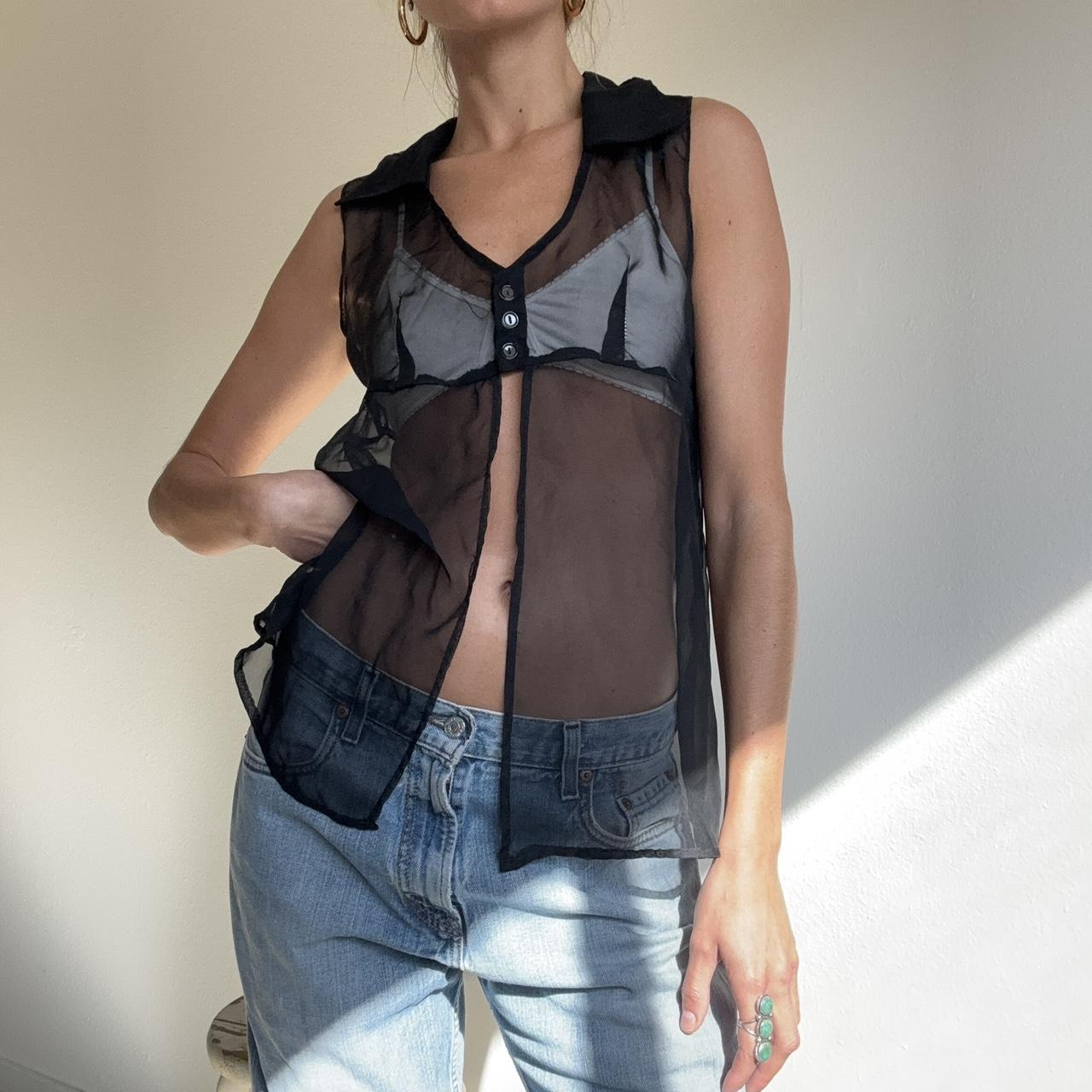 American Vintage Women's Tank top - Black - M – v… - image 1