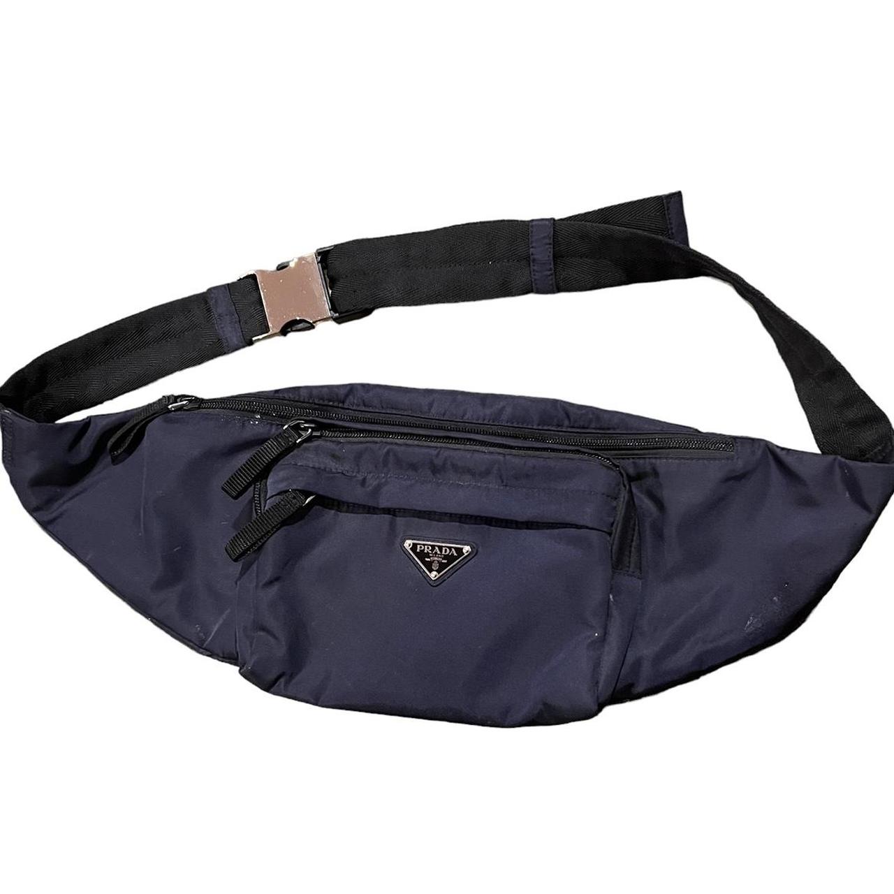 Prada nylon fanny pack hotsell