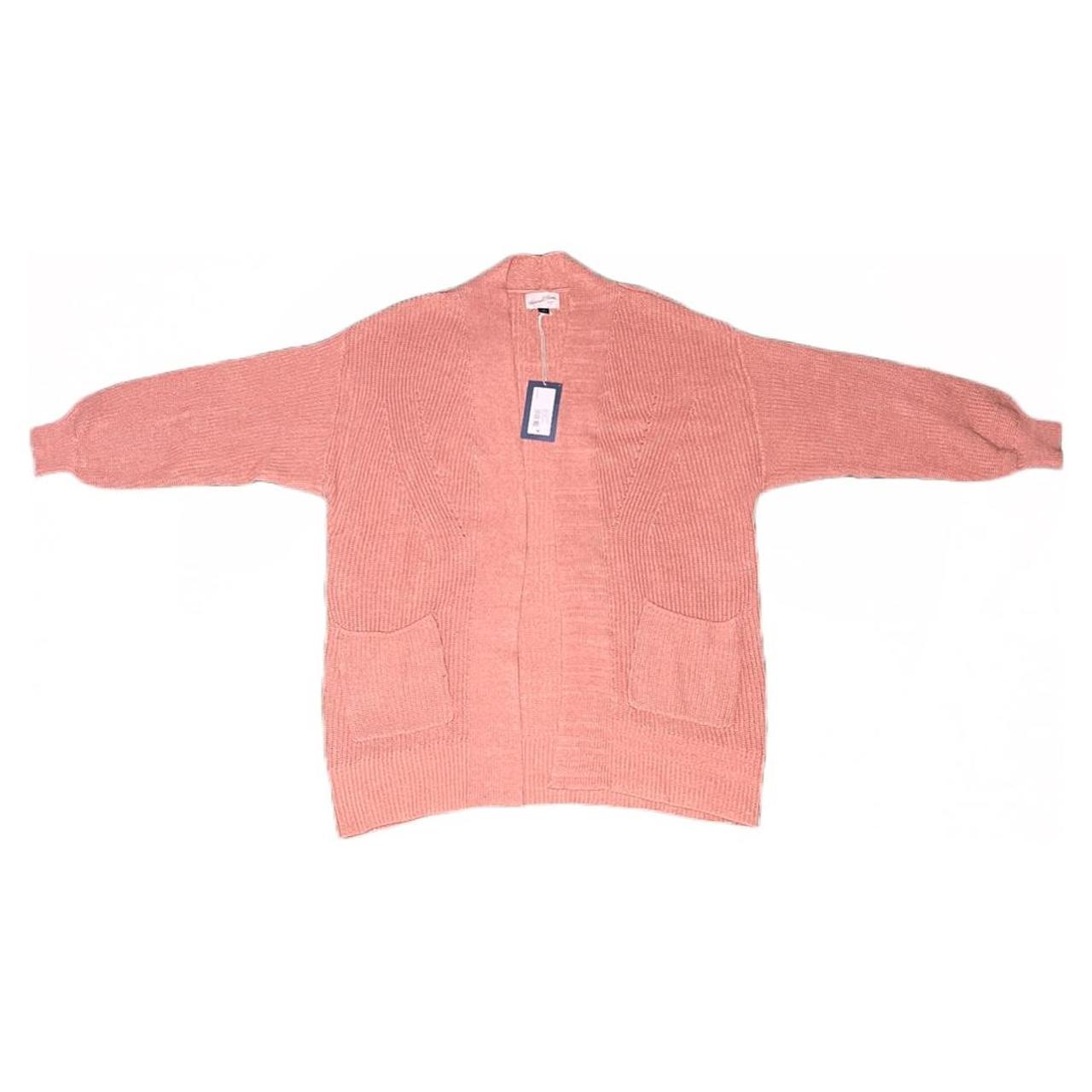 Universal Thread Women's Pink Cardigan Depop