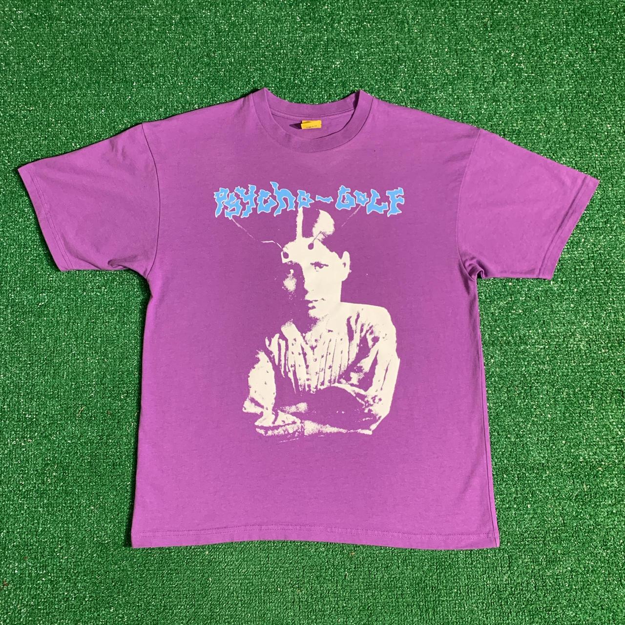 Golf Psycho-Golf Purple Graphic Tee Size Large In... - Depop