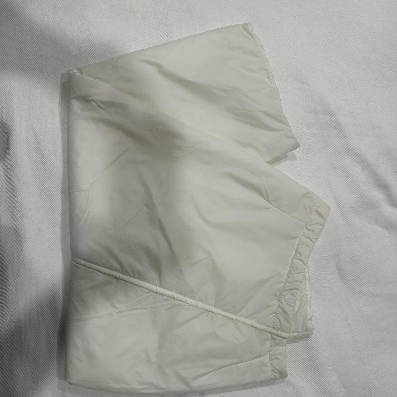 JW Anderson Asymmetrical white puff skirt Worn once... - Depop