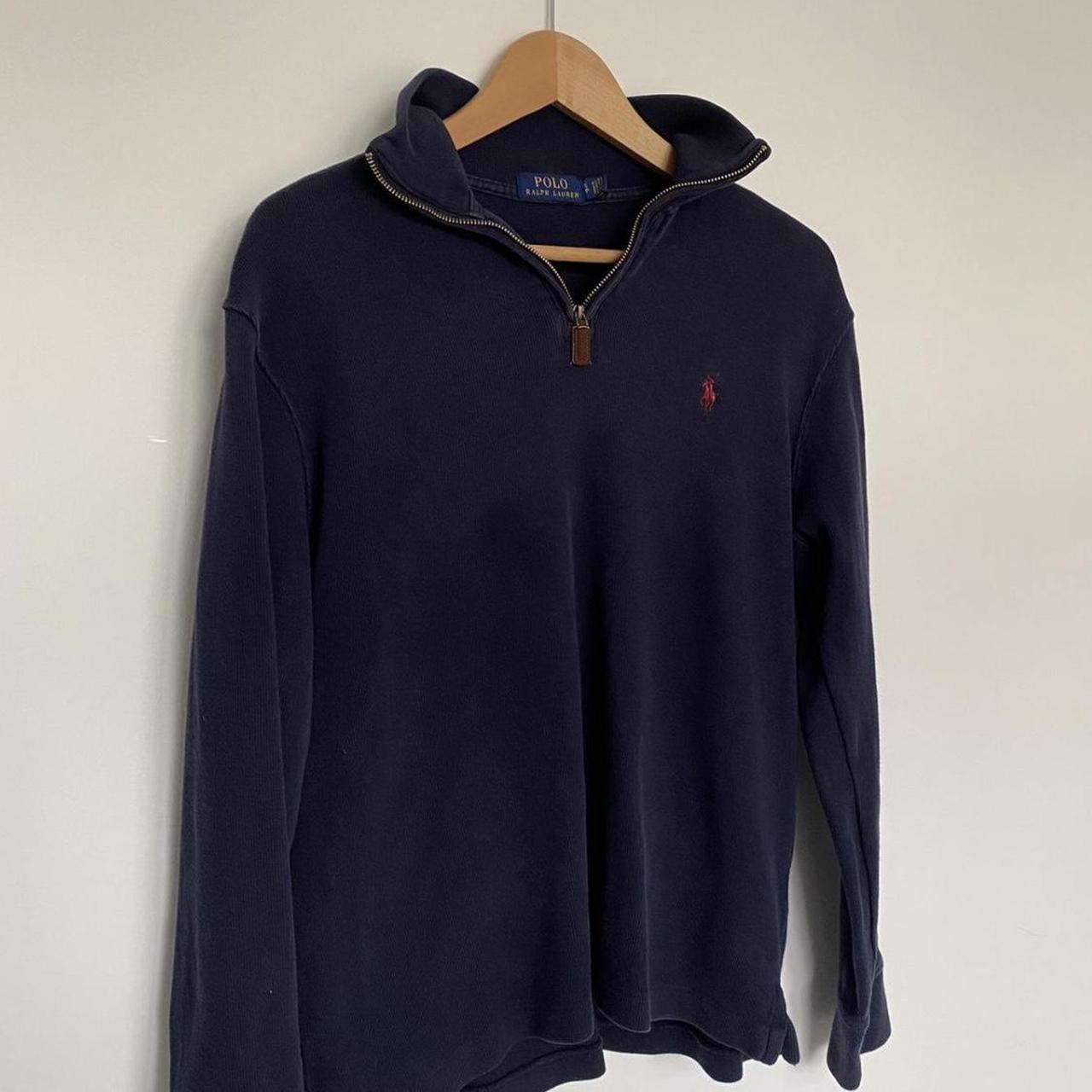 Ralph Lauren Men's Navy Jumper | Depop