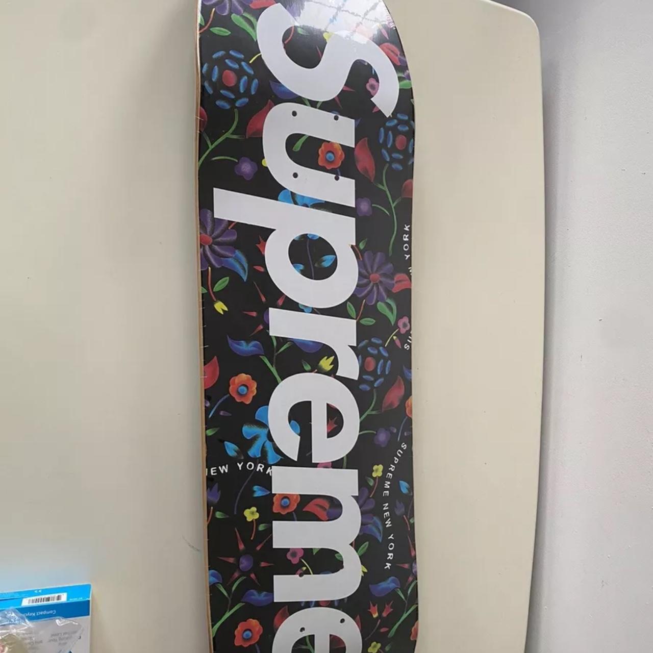 Supreme Airbrushed floral skate deck from SS19 Brand. Depop