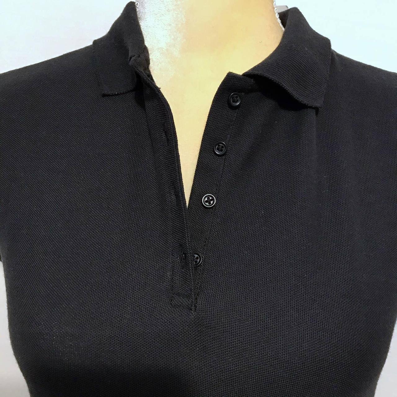 Women's Black Poloshirts Depop