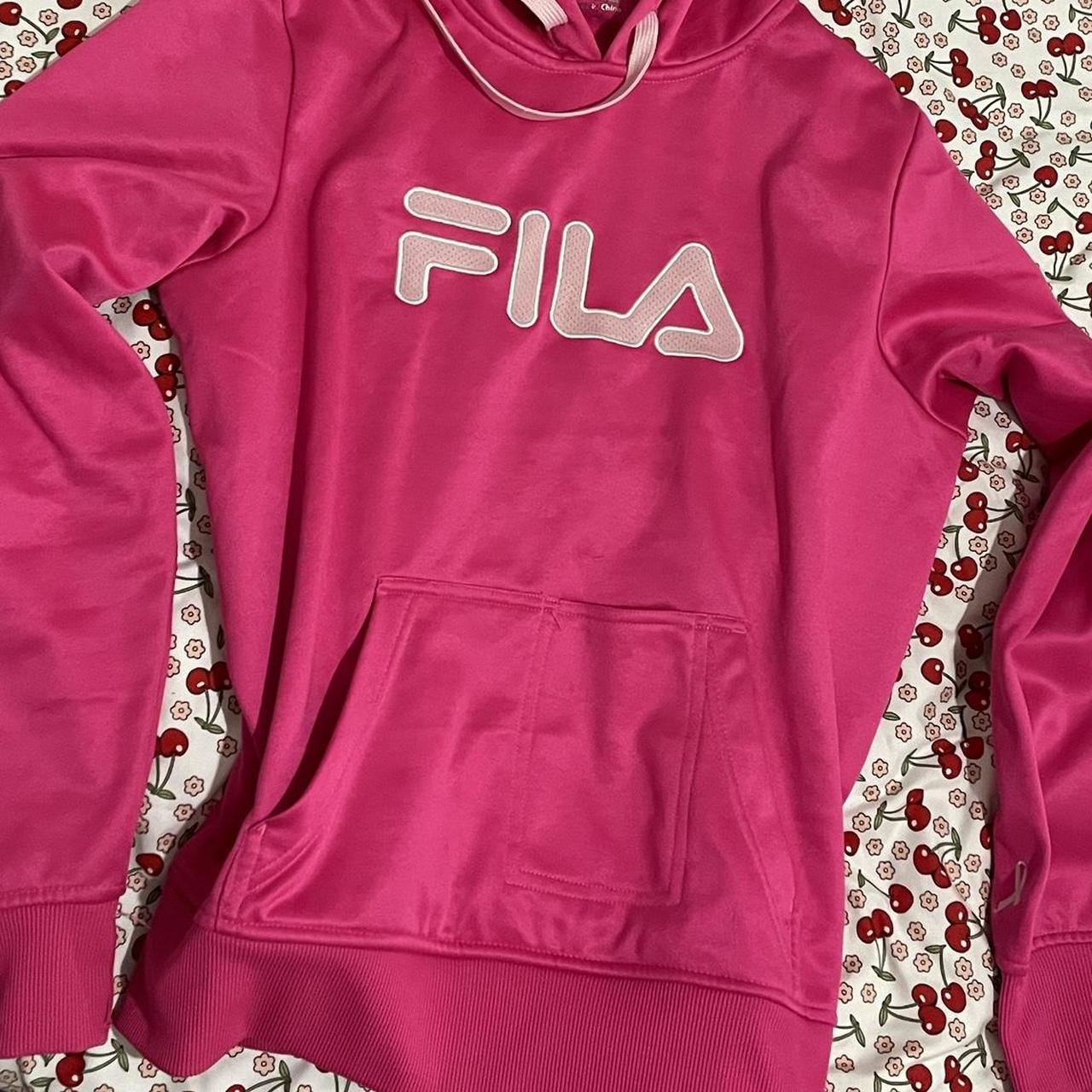 Fila jumper pink best sale