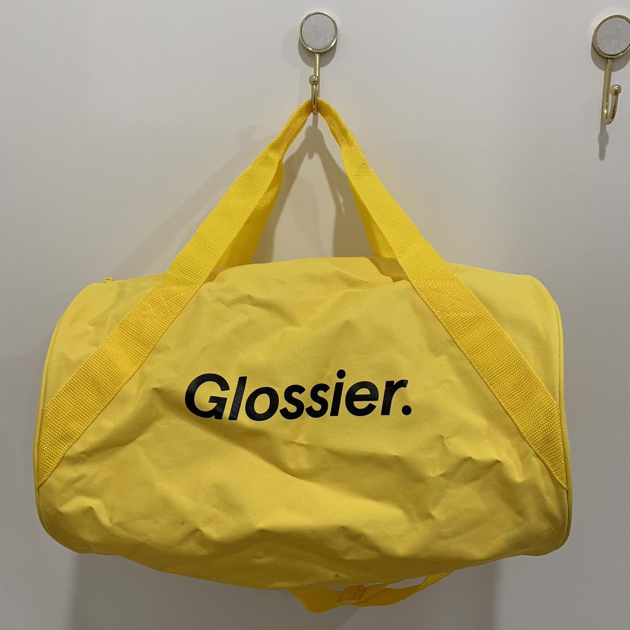 Glossier duffel bag Slight wear on the... Depop