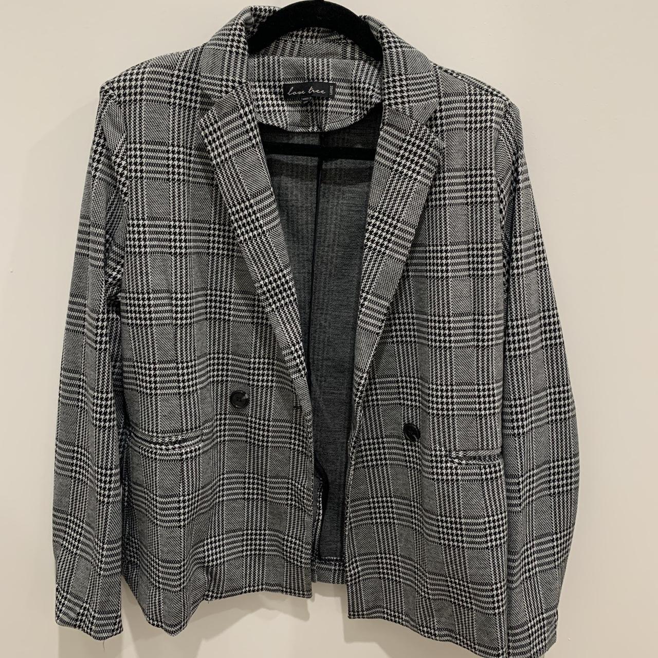 Marshall’s Plaid Blazer Jacket Soft somewhat... - Depop