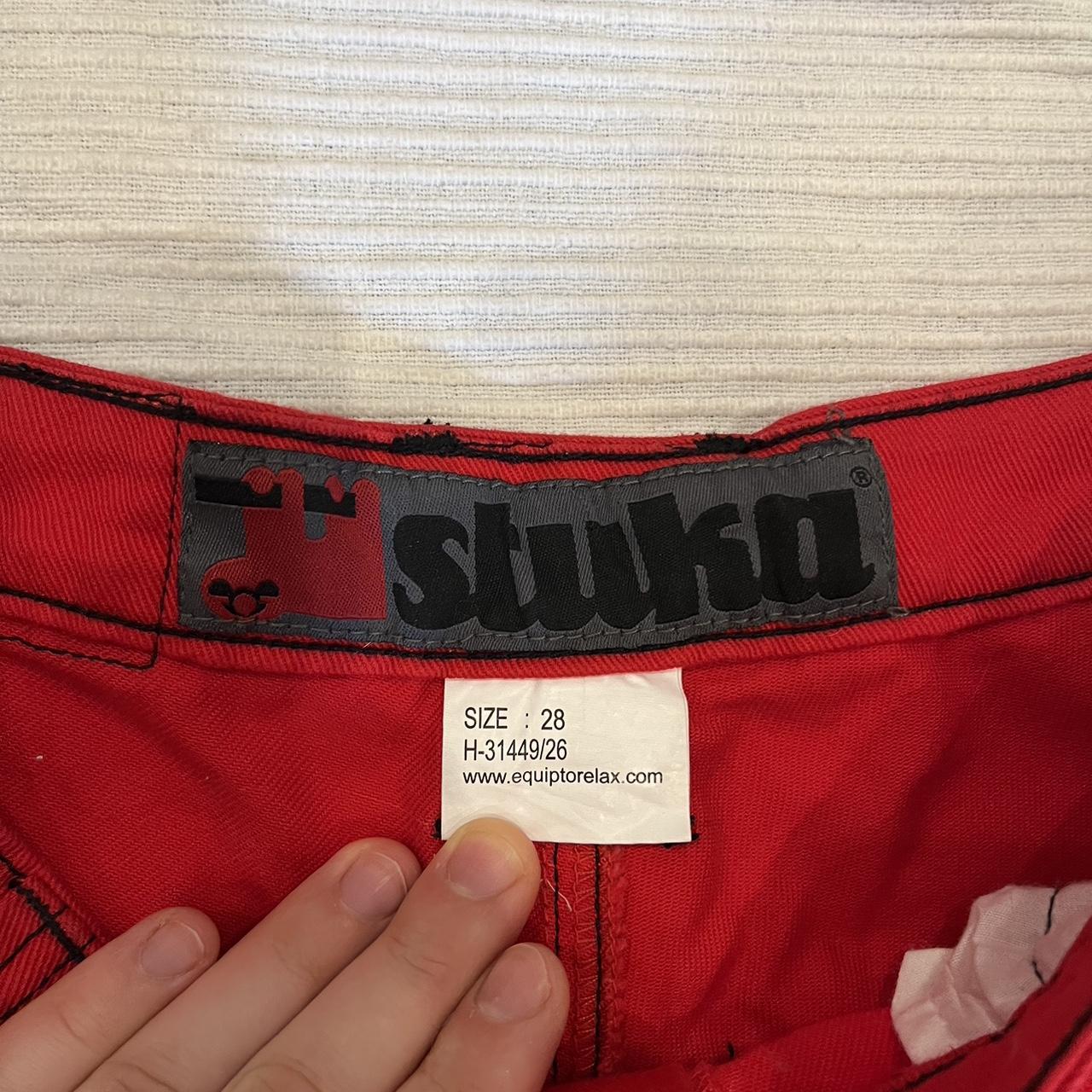 Rare Stuka vintage streetwear skate baggy jorts. 8 | Depop