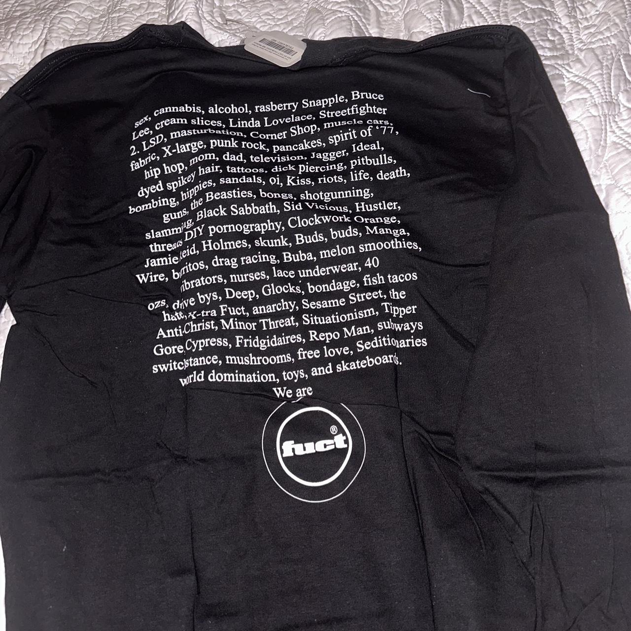 1991 FUCT T SHIRT CLASSIC OG SSDD ADVERTISEMENT with | Depop