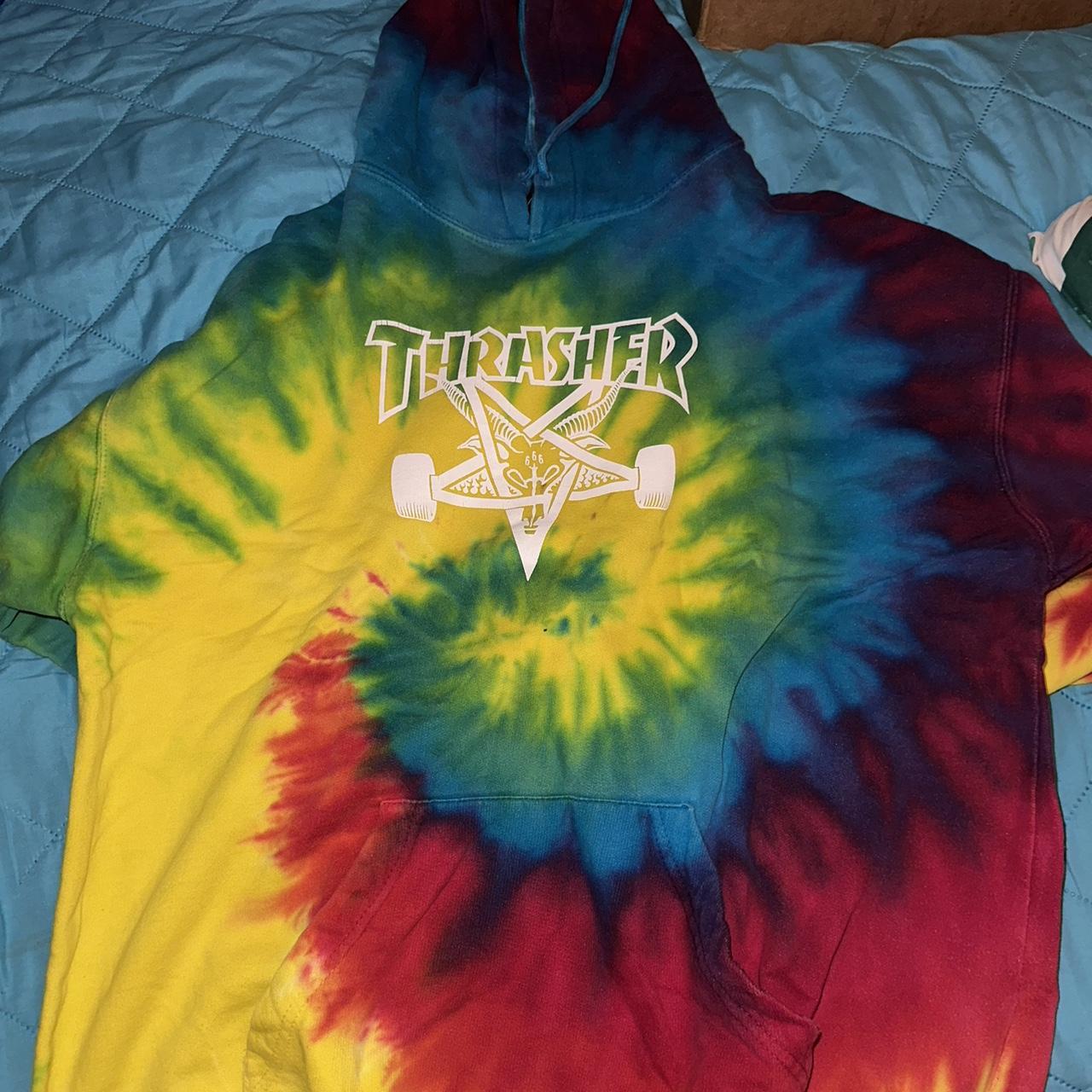 RARE THRASHER HOODIE 1/1 SIZE M FUCT SUPREME FTP Y2k