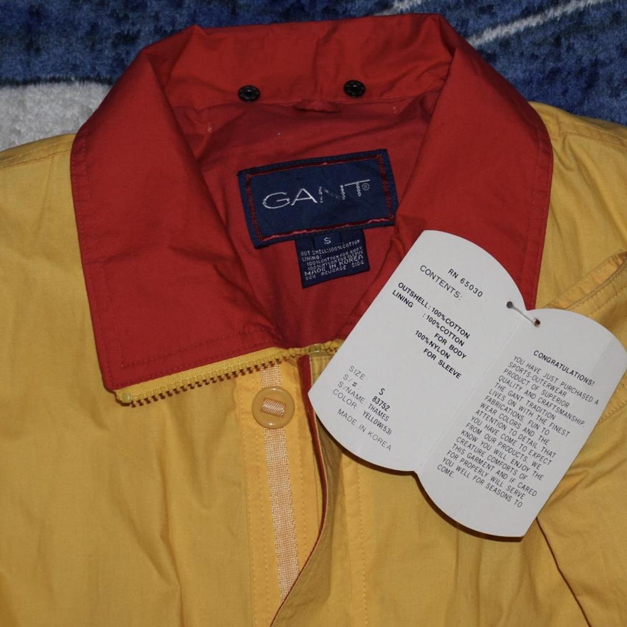 GANT Men's Yellow and Red Jacket (2)