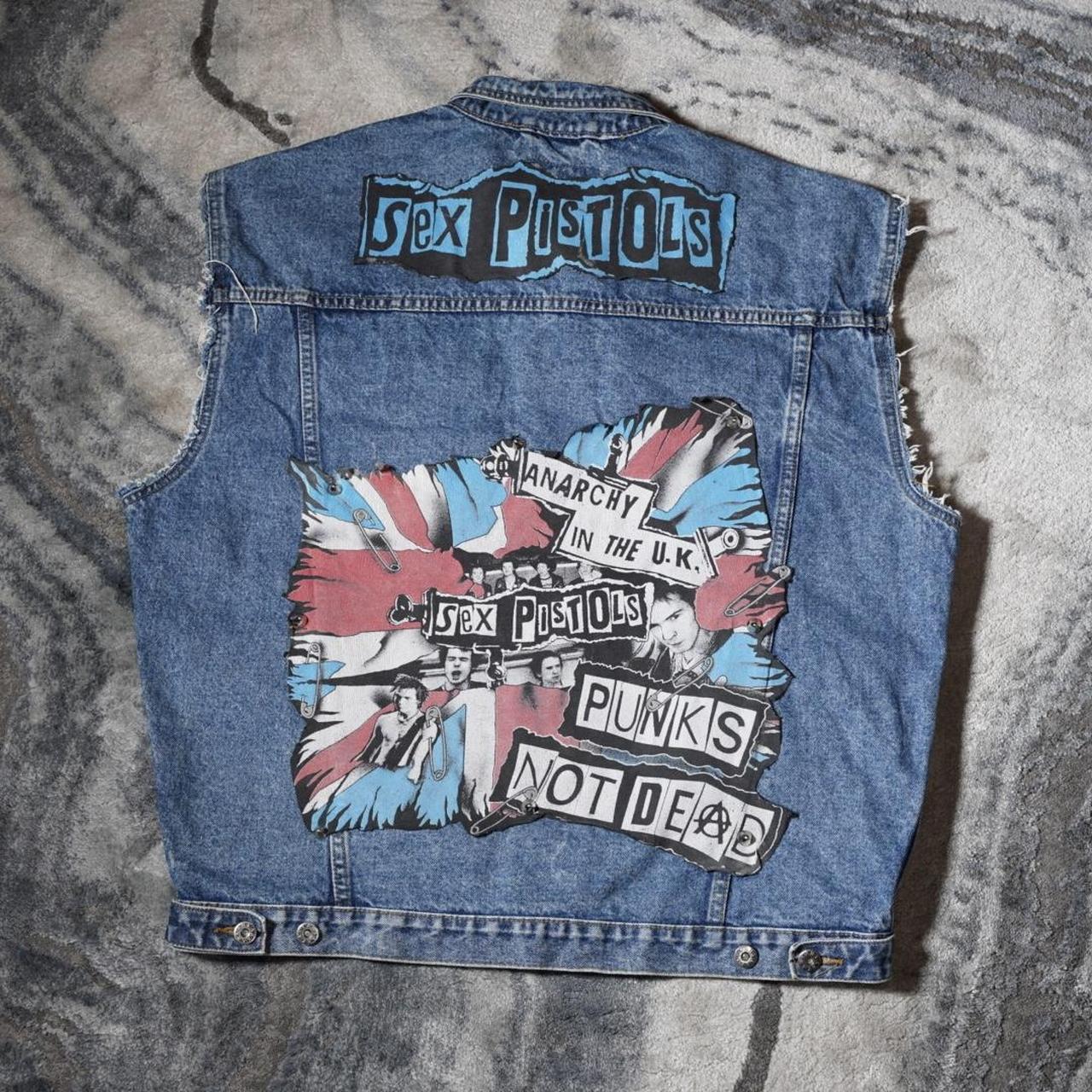 vintage-90s-punk-metal-rock-studded-battle-denim-depop