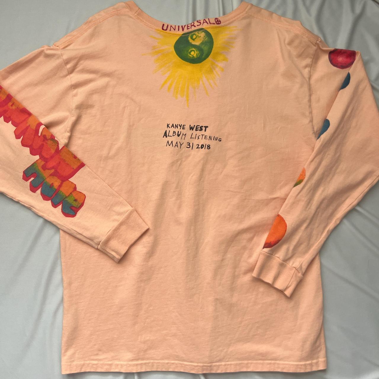 Kanye West Wyoming KKW Long Sleeve T-shirt Yeezy Size MEDIUM