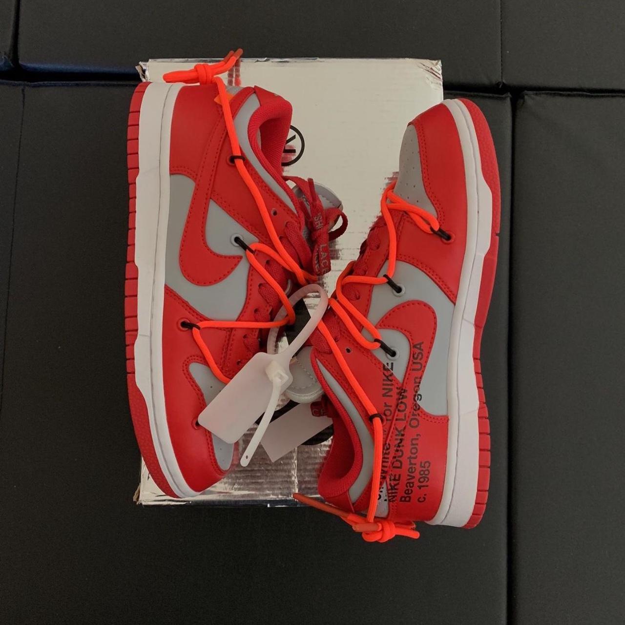 offwhite red dunks