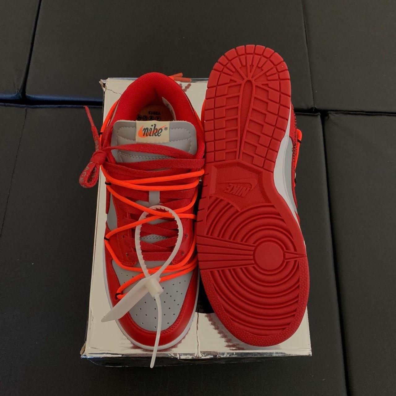 offwhite red dunks