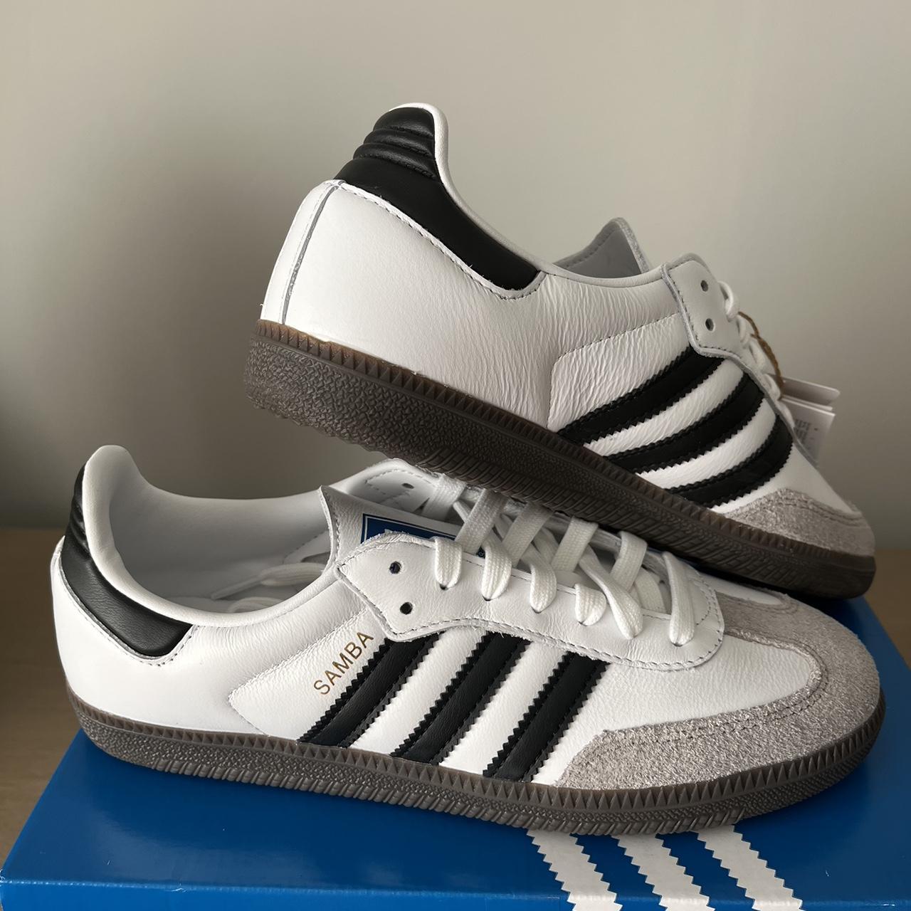 ADIDAS SAMBA OG Cloud White / Core Black / Clear... - Depop