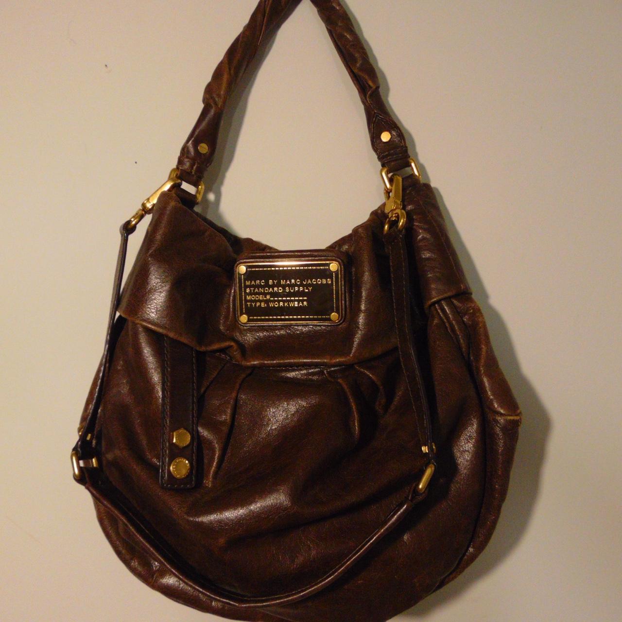 Marc by Marc Jacobs brown leather Shoulder Bag