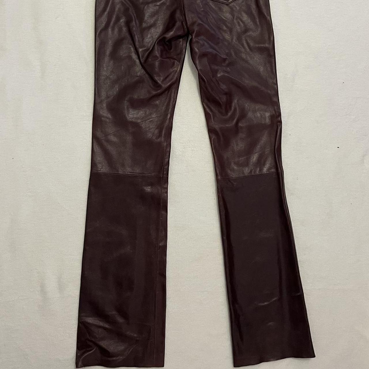 Wilson’s Leather Women's Brown and Burgundy Trousers (3)