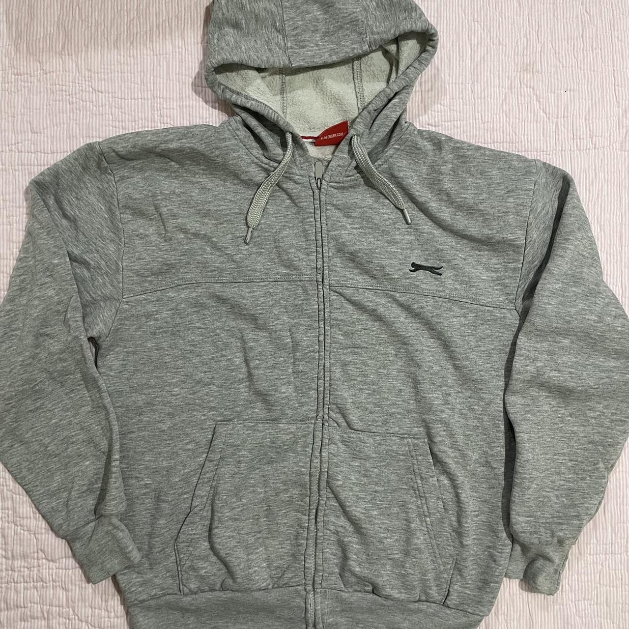 Slazenger hot sale grey hoodie