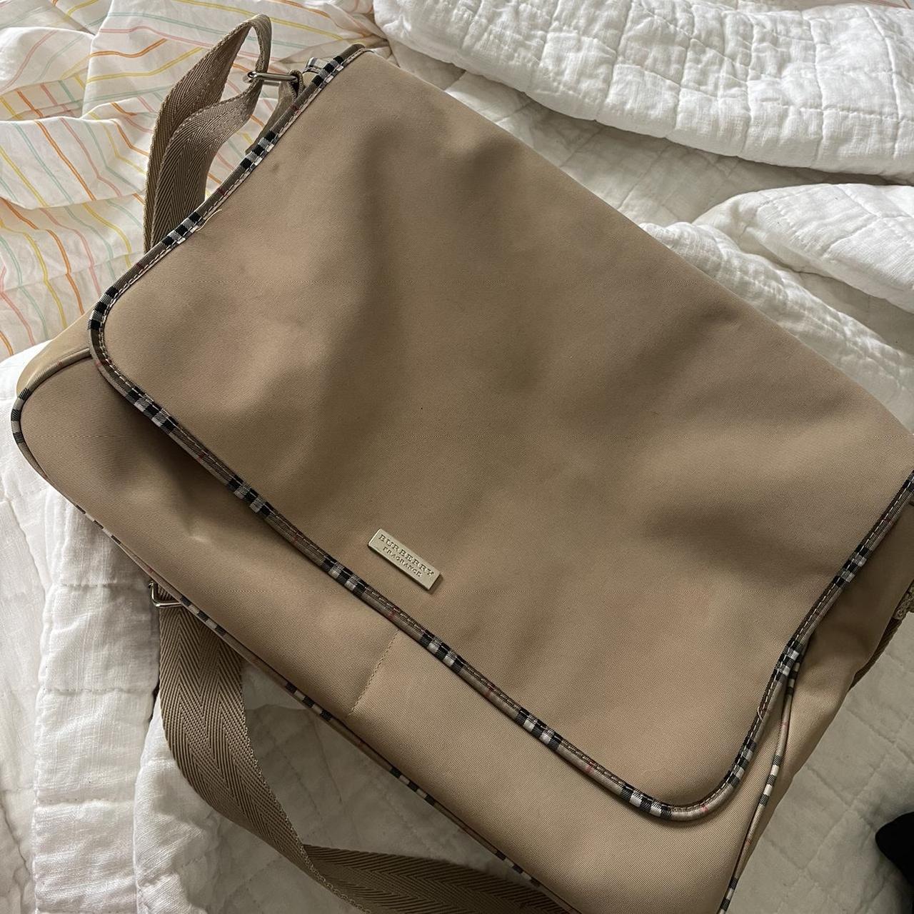 Burberry fragrance shop messenger bag