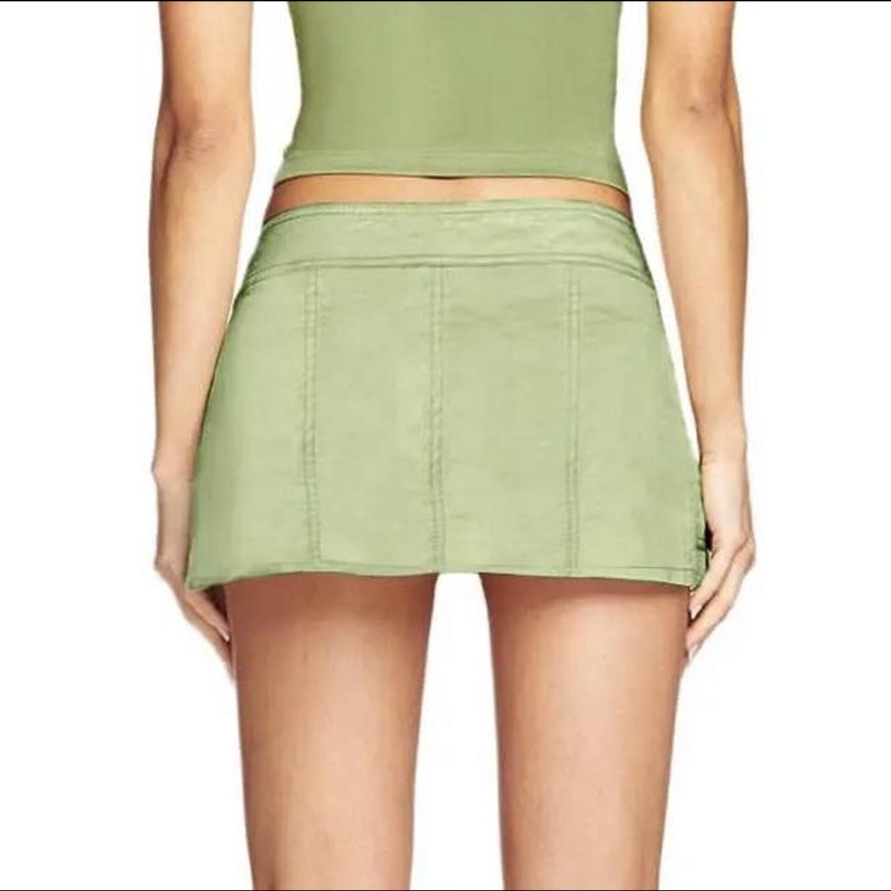 I.AM.GIA Jetta Mini Skirt Green Cargo Mini Skirt... - Depop