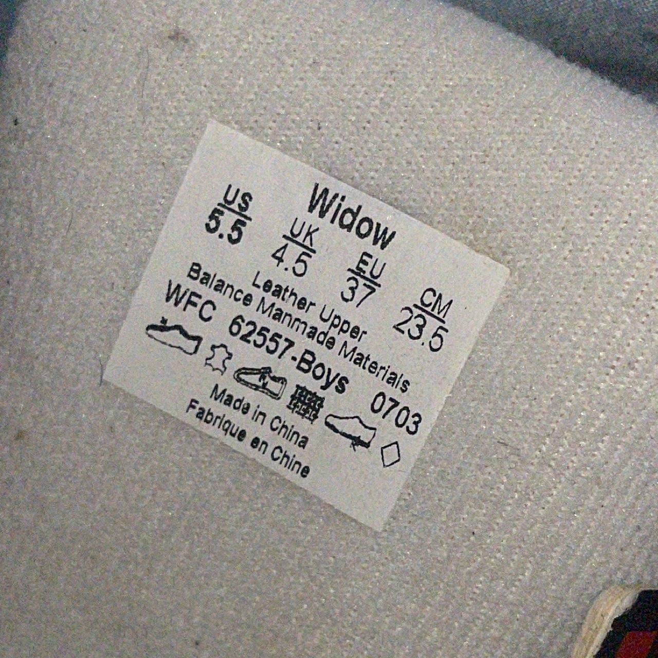 vans y2k mall goth skate shoes size 5.5 mens size... - Depop