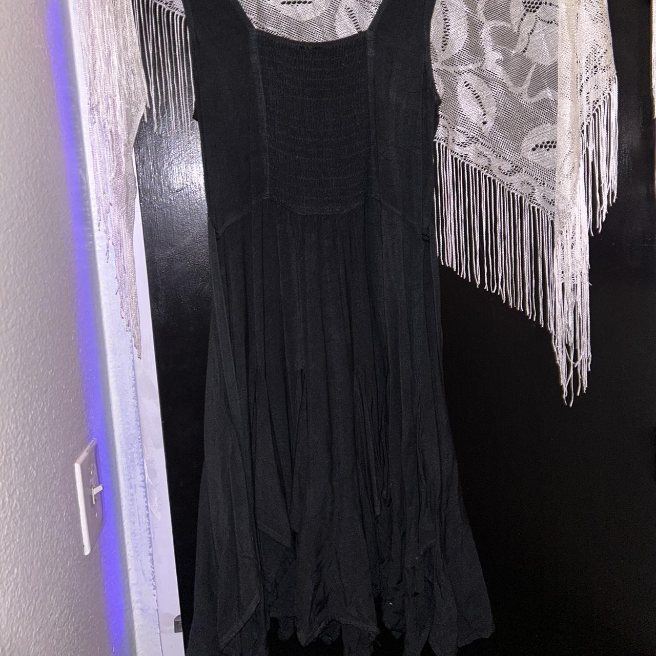 Beautiful Whimsigoth Style Mini Dress Free Size Depop