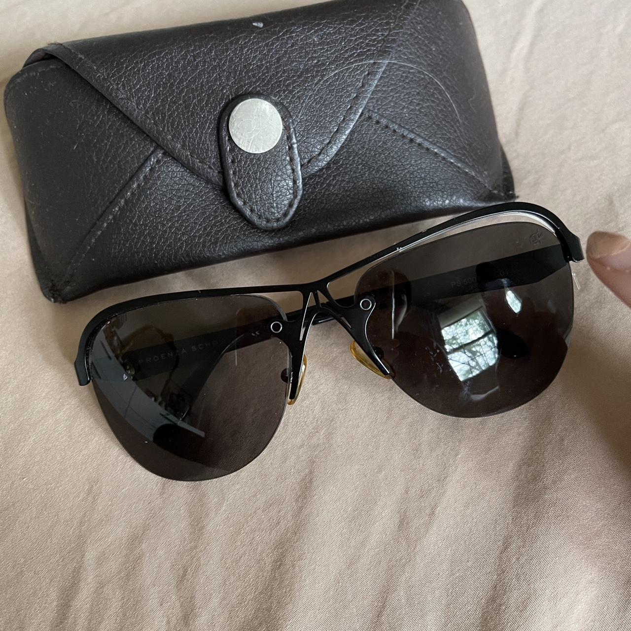 proenza schouler aviator sunglasses its flawed a