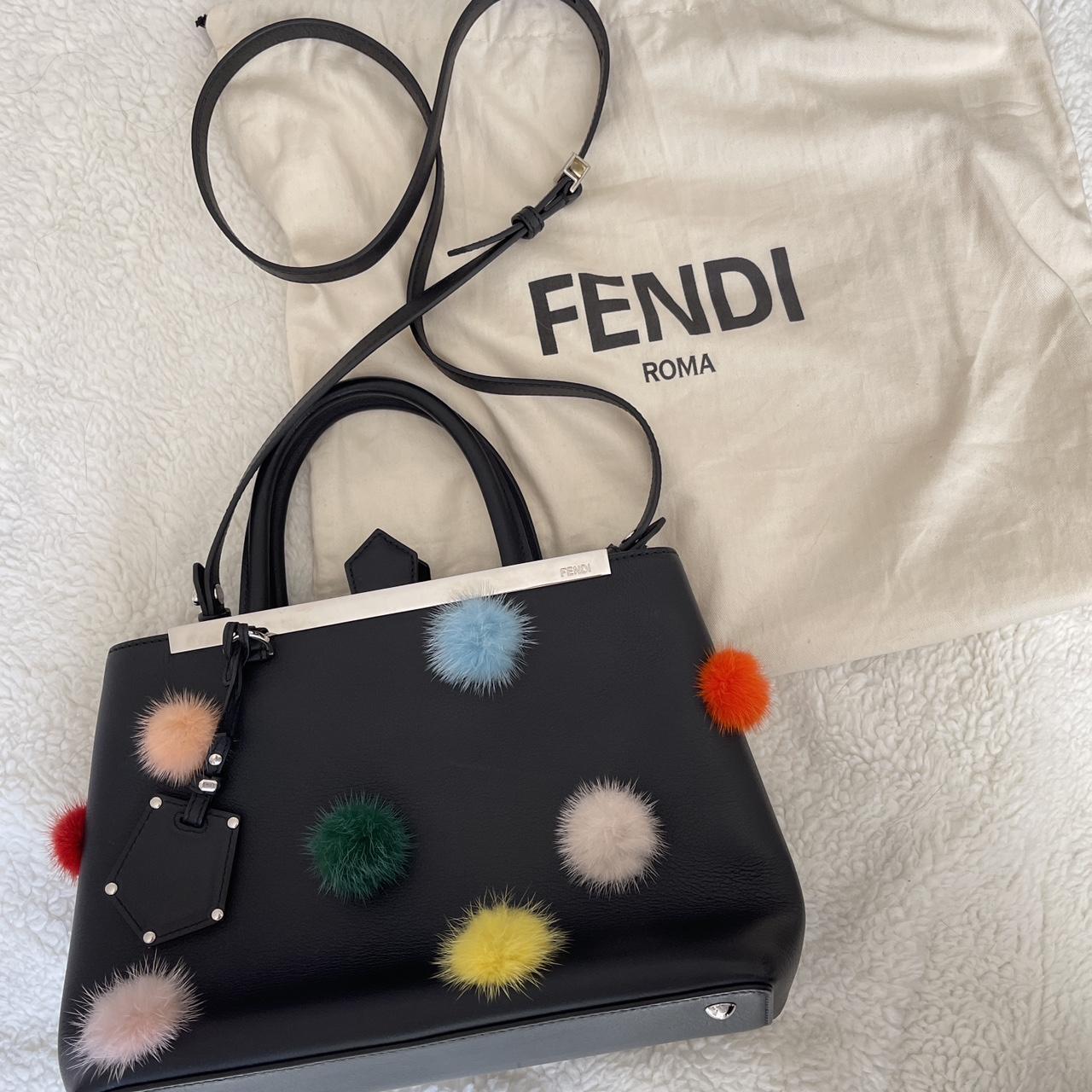 Fendi pom pom bag hotsell