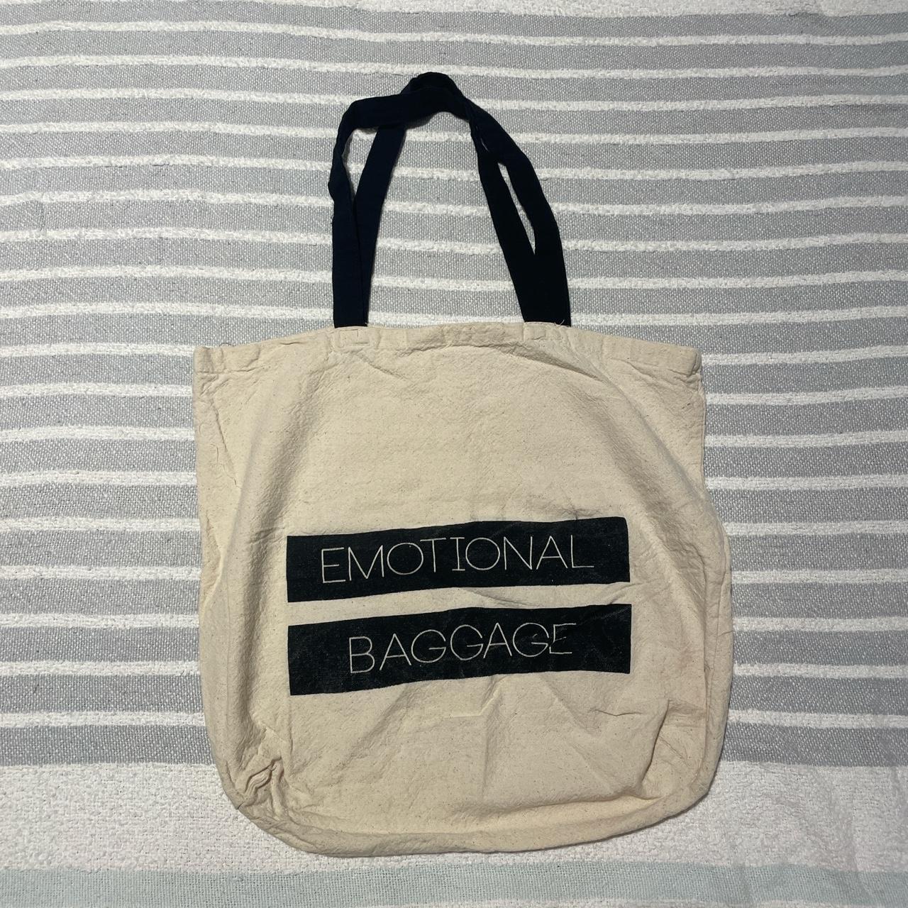 Primark ‘Emotional Baggage’ tote bag Free Shipping... Depop