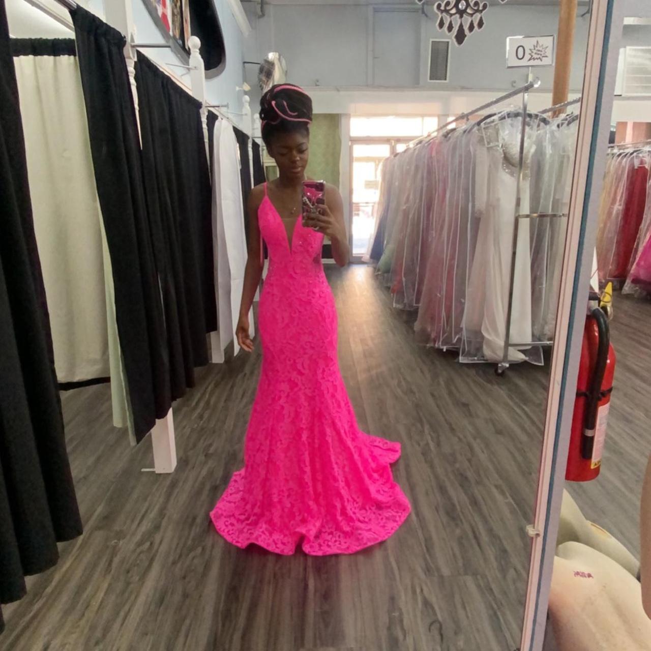 La Femme Pink Prom Dresses