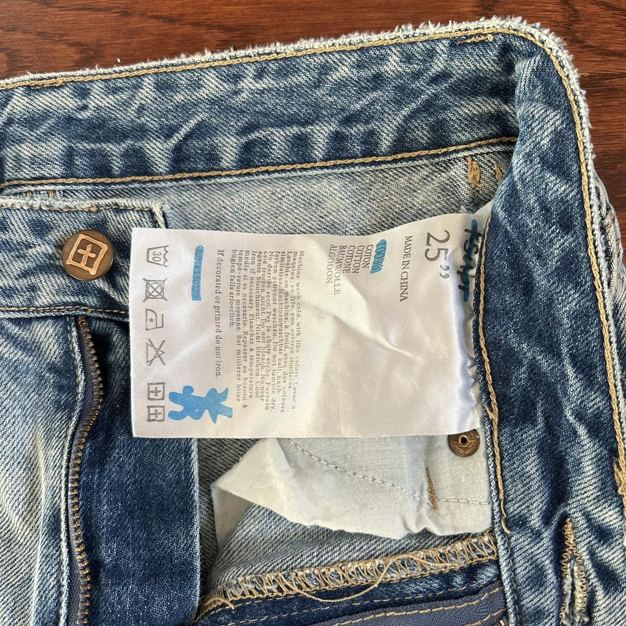 perfect light wash ksubi jeans with distressing.... Depop