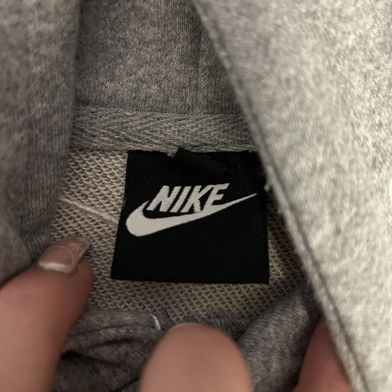 nike nrg swoosh hoodie grey