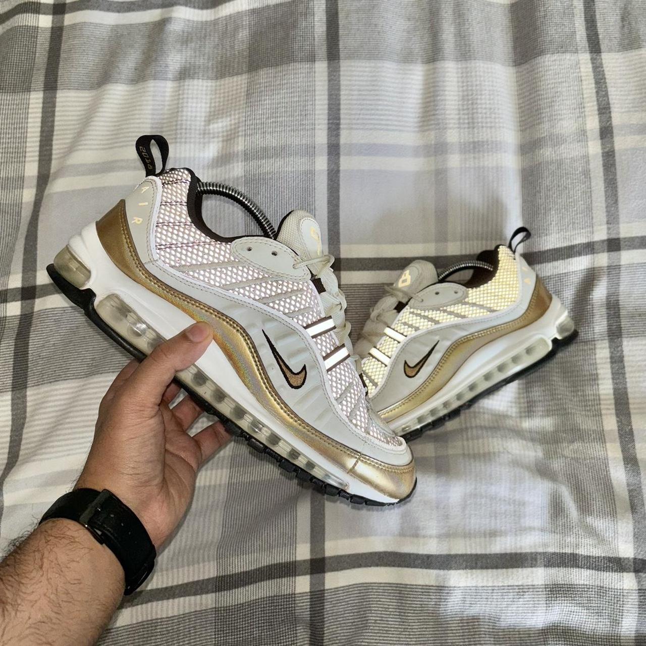 Nike Air Max 98 Hyperlocal GMT Pack White black Depop