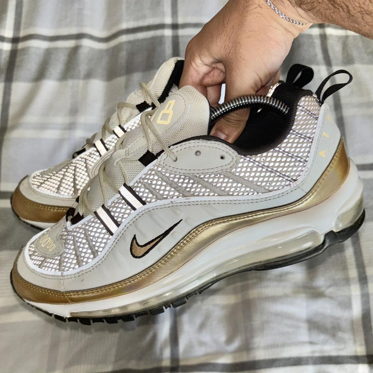 Nike Air Max 98 Hyperlocal GMT Pack White black Depop