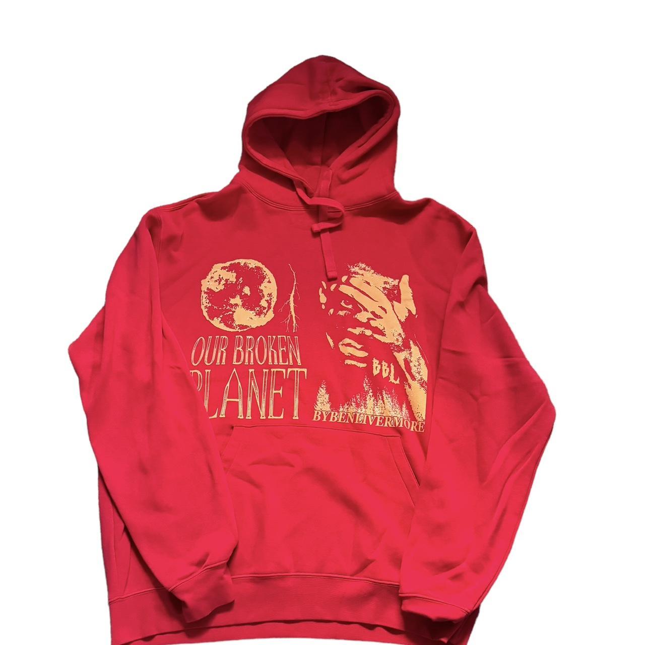 Astroworld hoodie sales red