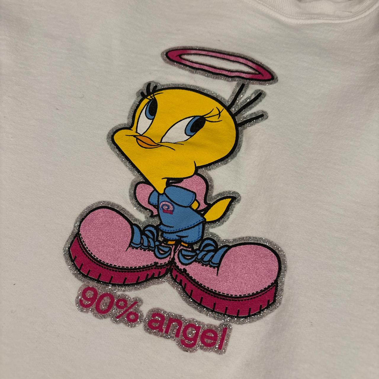 Cute vintage 90s-2000s tag Looney Tunes Tweety Bird | Depop