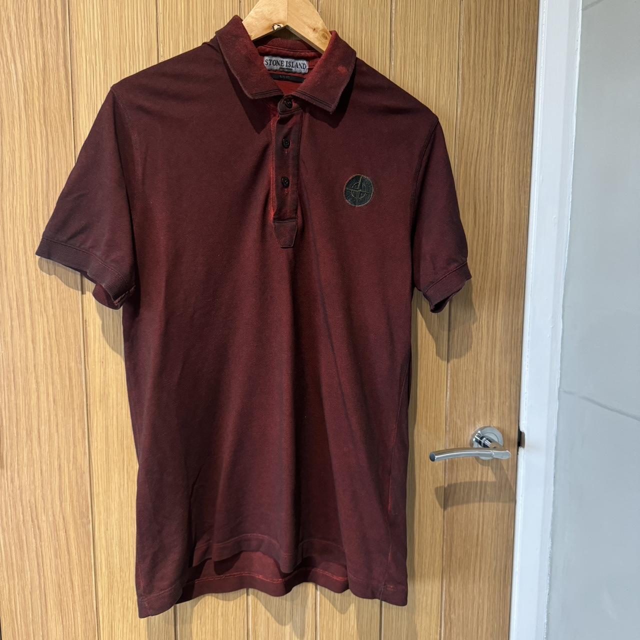 Vintage Stone Island button polo shirt,