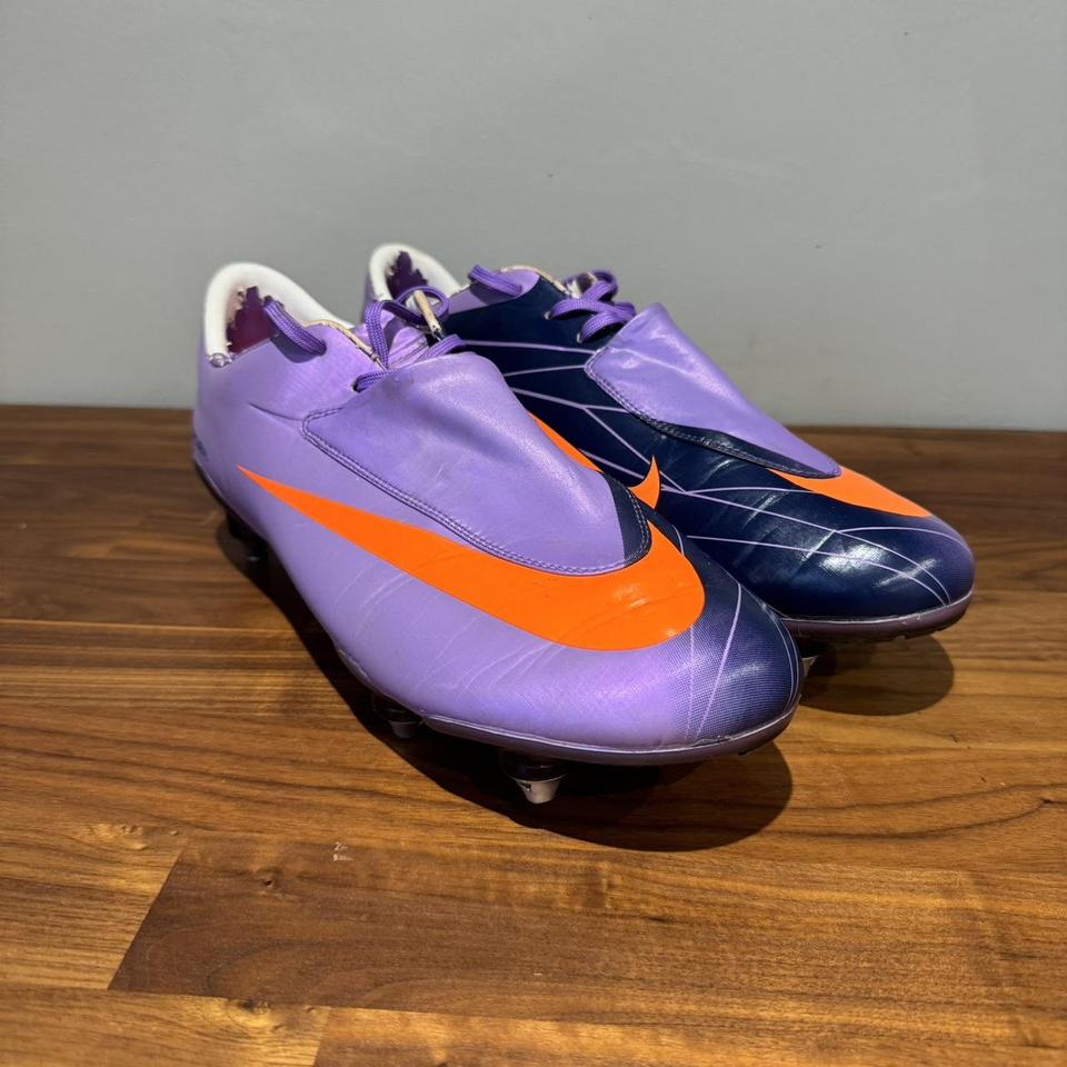 Nike mercurial purple and orange hotsell