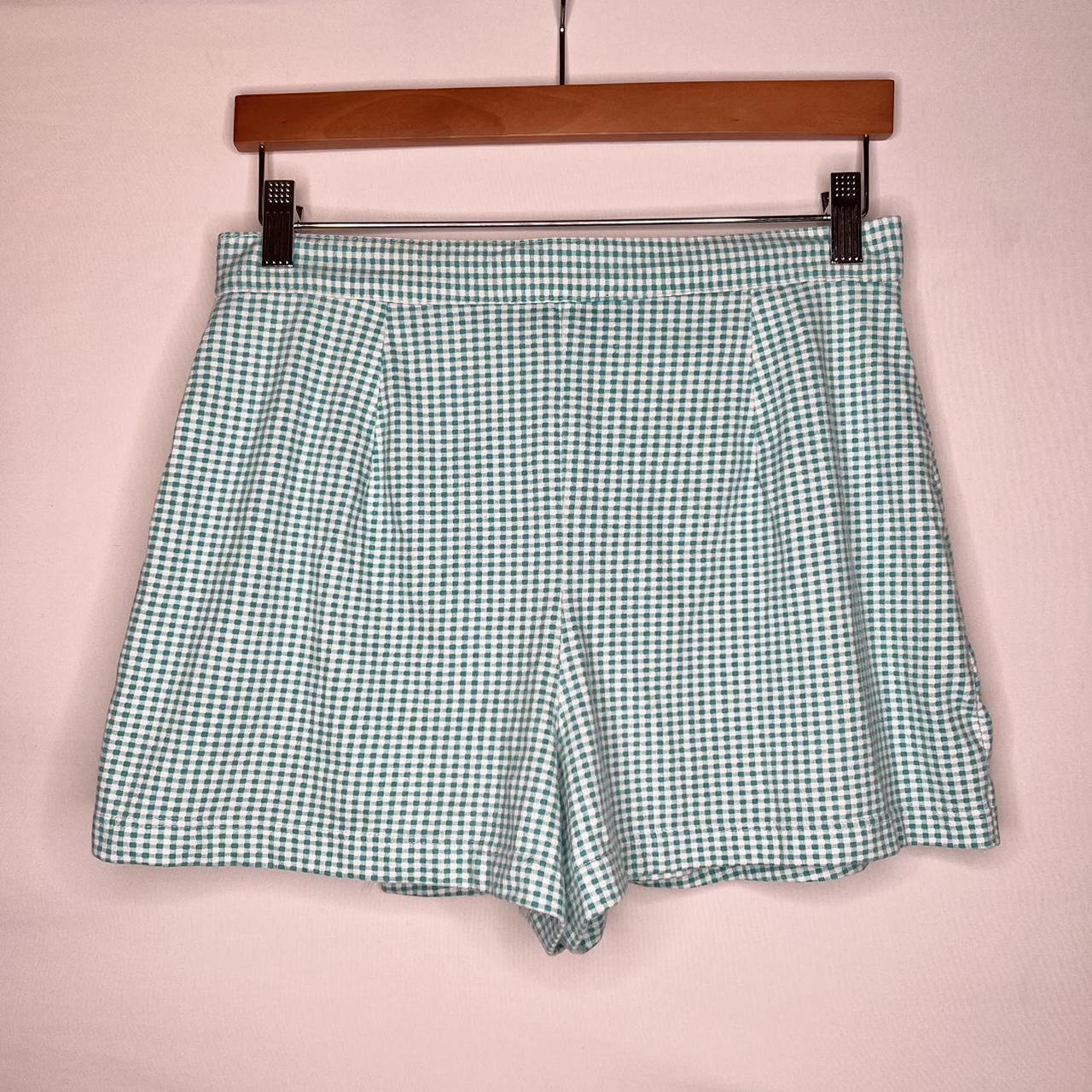 Y2K STYLE & CO BLUE PLAID SHORTS Brand: Style &... - Depop