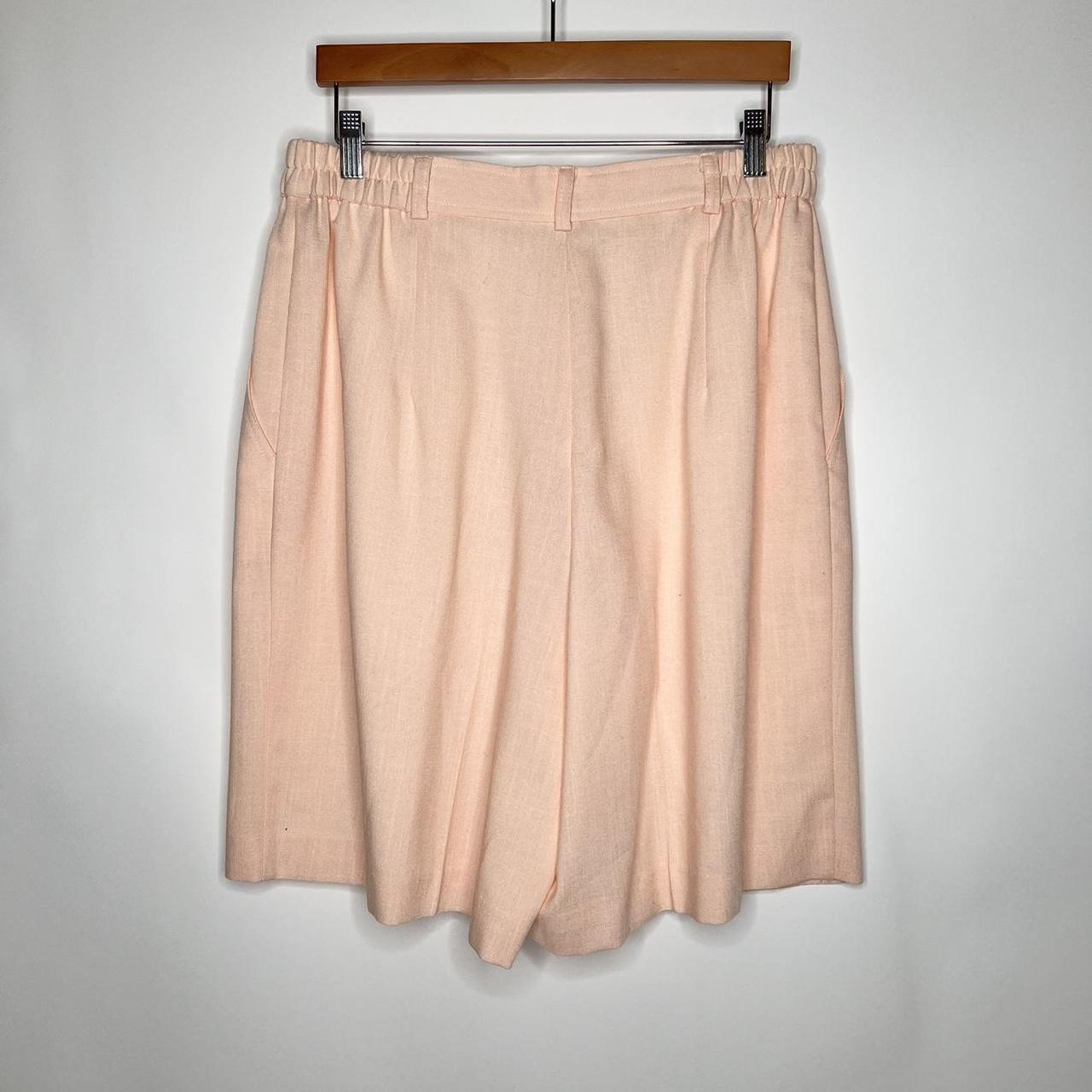 London Fog Women's Orange and Tan Shorts (2)