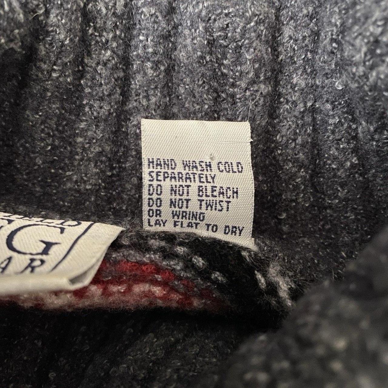 Source Unknown Women's Sweater - Red - L – 1990's… - image 7