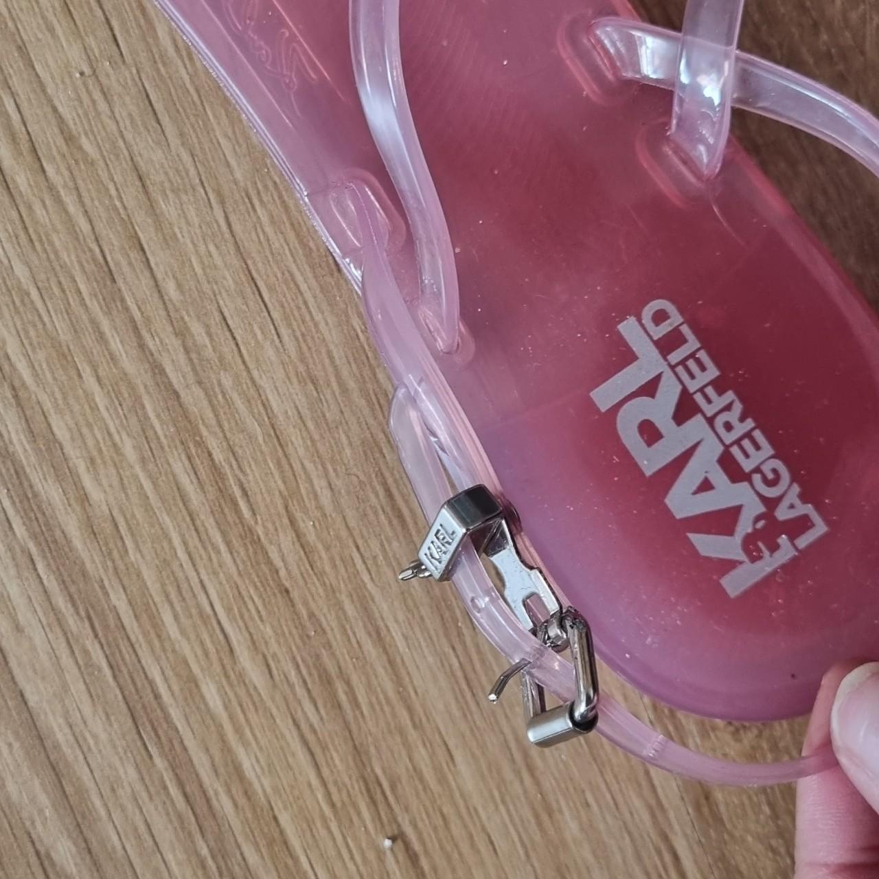 karl lagerfeld jelly sandals
