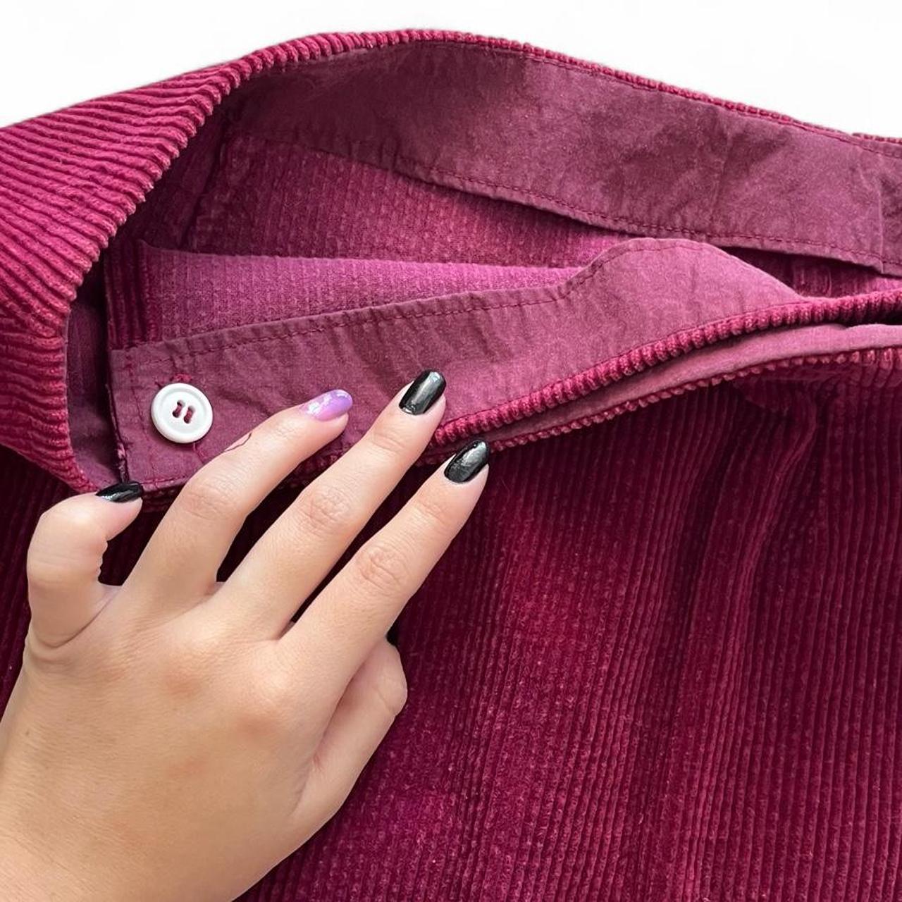 American Vintage Women's Skirt - Burgundy/Red - S… - image 2