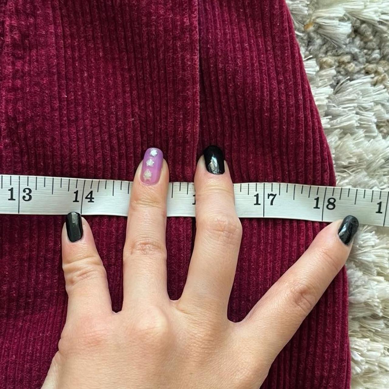 American Vintage Women's Skirt - Burgundy/Red - S… - image 5