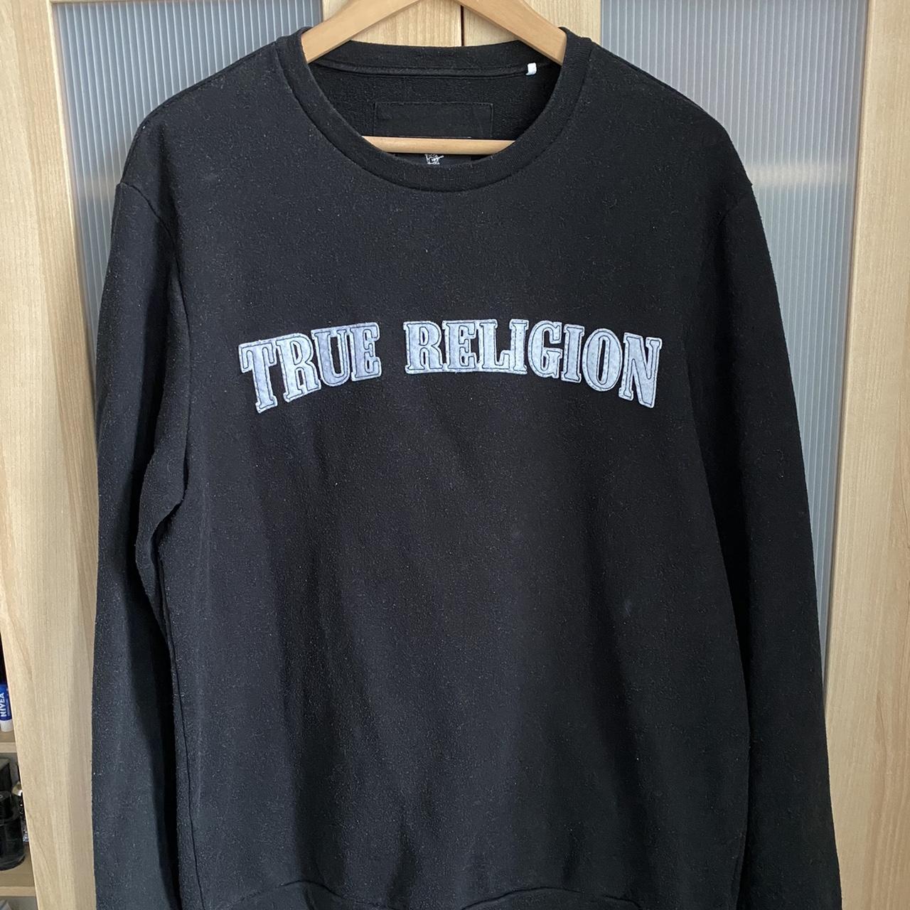 True Religion Men's Jumper | Depop